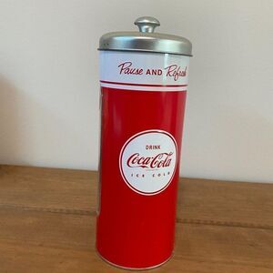 Coco-Cola Straw Holder‎ with 50 straws